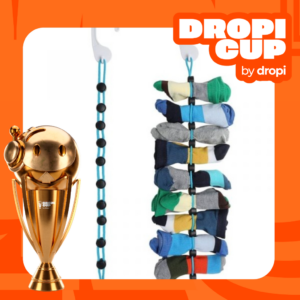 Gancho organizador medias x10 DROPI CUP