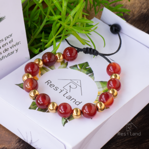 Pulsera de Piedra Cornalina