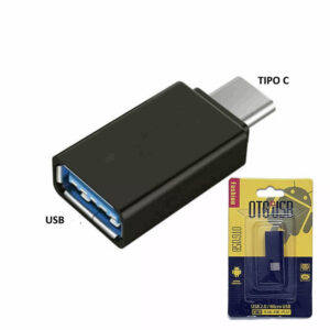 Adaptador Usb Hembra A Usb Tipo C (3835)