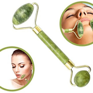MASAJEADOR FACIAL JADE RODILLO FACIAL
