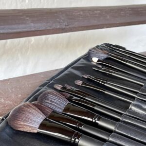 SET DE BROCHAS X 16 ESTUCHE NEGRO