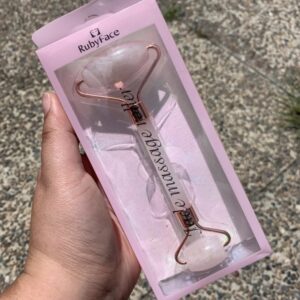 ROLLER CUARZO ROSADO NATURAL RUBY FACE