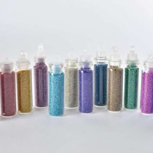 CAVIAR DECORATIVO UÑAS X 12 SURTIDO