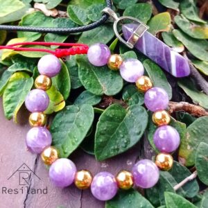 Combo Amatista Pulsera + Colgante
