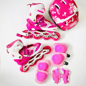 PATIN RECREATIVO KIT FUCSI T:31-34/35-38
