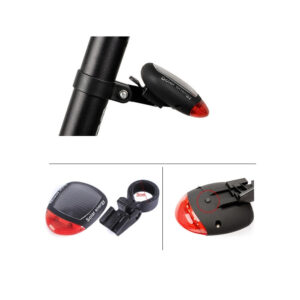 Luz Led Solar Trasera Bicicleta