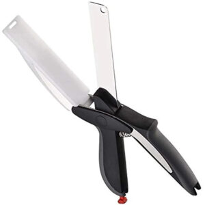 Cortador Cocina 2 En 1 Cuchillo Tijeras