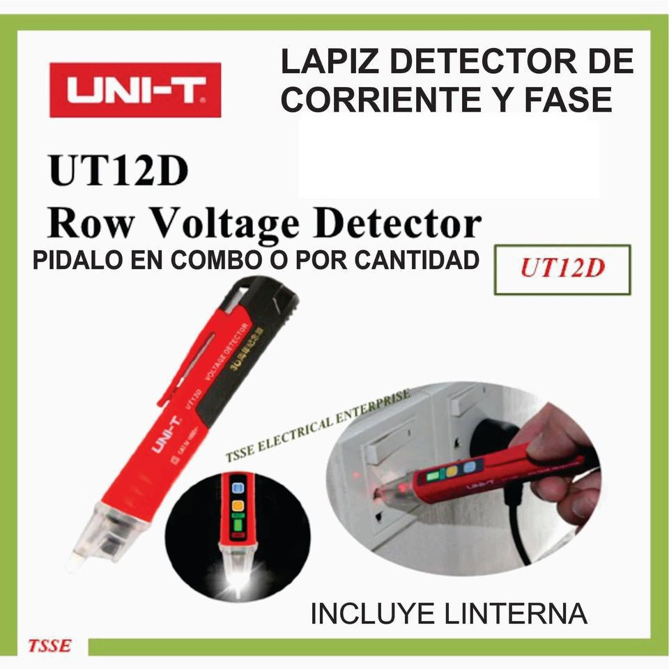 LAPIZ SENSOR VOLTAJE UT12D-ROW