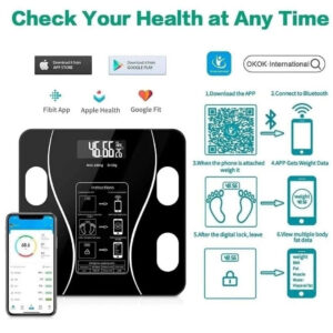 Bascula Bluetooth Pesa Inteligente