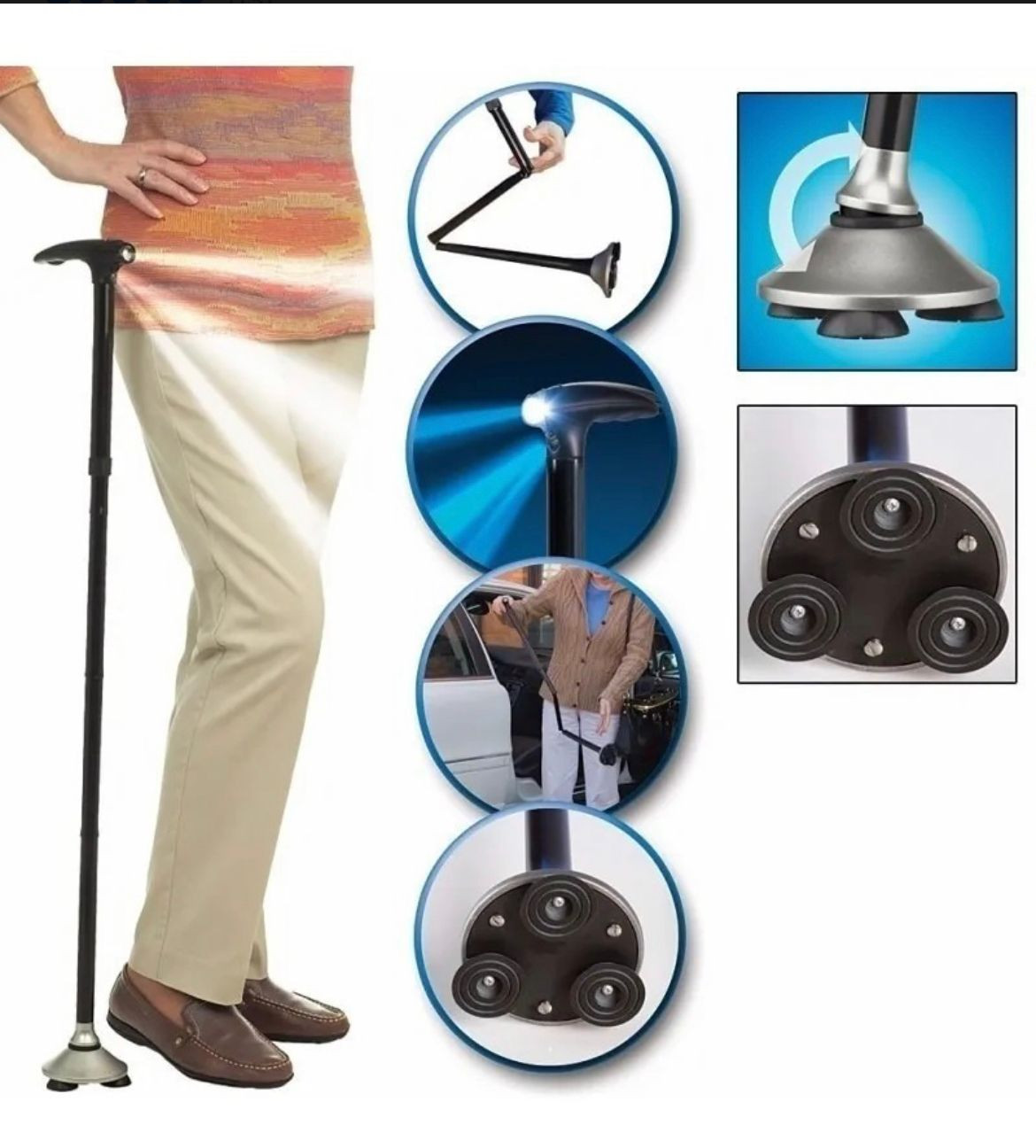Bastón Plegable Trusty Cane