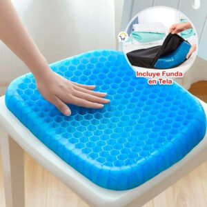 Cojin Silicona Gel Flexible + Funda