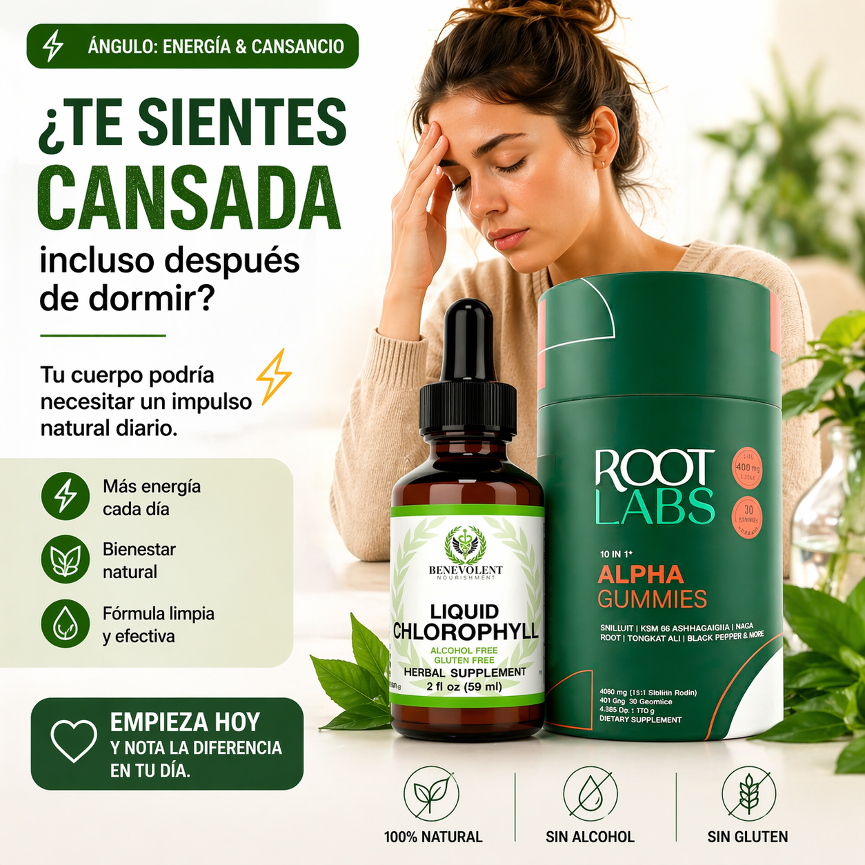 KIT ROOTLABS+ CLOROFILA DETOX