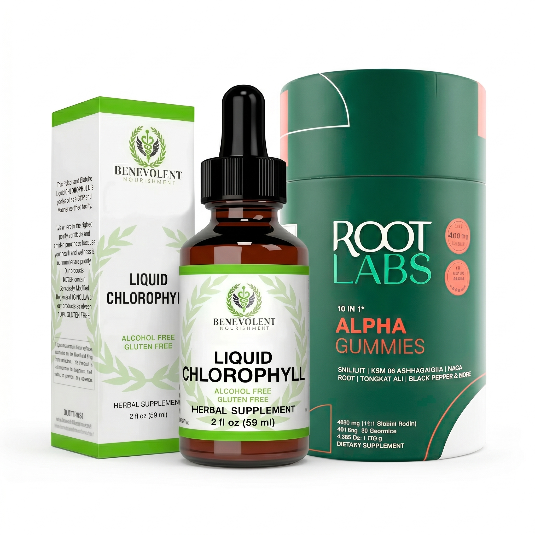 KIT ROOTLABS+ CLOROFILA DETOX - Imagen 3