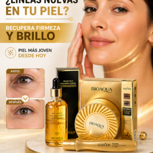 KIT DE ORO ANTI EDAD CON CAJA