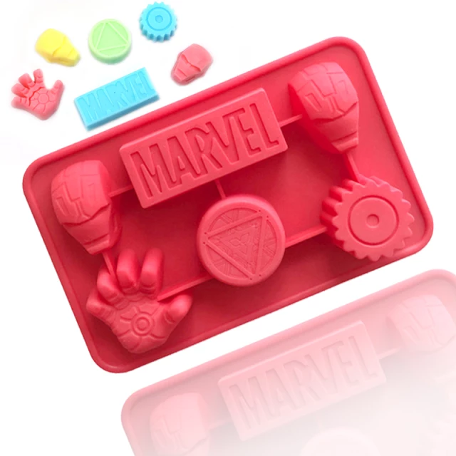 Molde de silicona Marvel