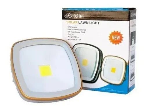 LUZ LED SOLAR PARA JARDÍN O PARED