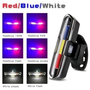 Lámpara Trasera Para Bicicleta 3 Colores