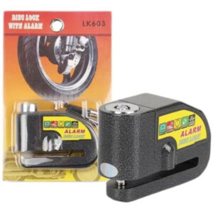 Candado Moto Alarma Freno De Disco LK603