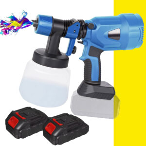 Pistola Pintura Recargable 2 Baterias