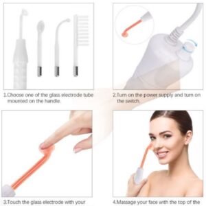 Alta Frecuencia Facial 4 Electrodos