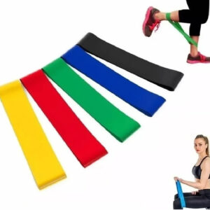 Kit X5 Bandas Elásticas Para Yoga