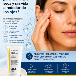 CREMA REVIVE NIDA PARA OJERAS Y BOLSAS