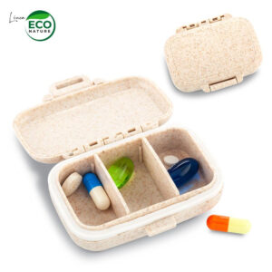 Pastillero Eco Plástico 3 Divisiones