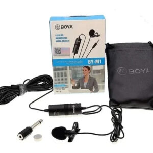 Microfono Lavalier Solapa Boya By-m1