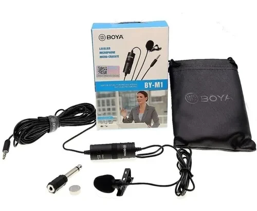 Microfono Lavalier Solapa Boya By-m1