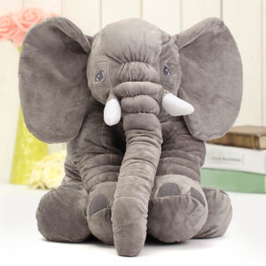 Almohada Elefante De Peluche Para Bebé