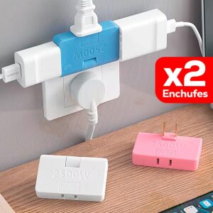 Set x2 Multiconectores 3 entradas W1210