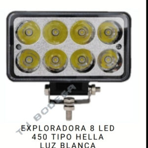 Par de Exploradoras de 8 led luz blanca