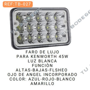 Par de Faro de Lujo para Kenworth
