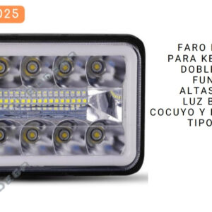 Faro de Lujo para Kenworth Doble Foco
