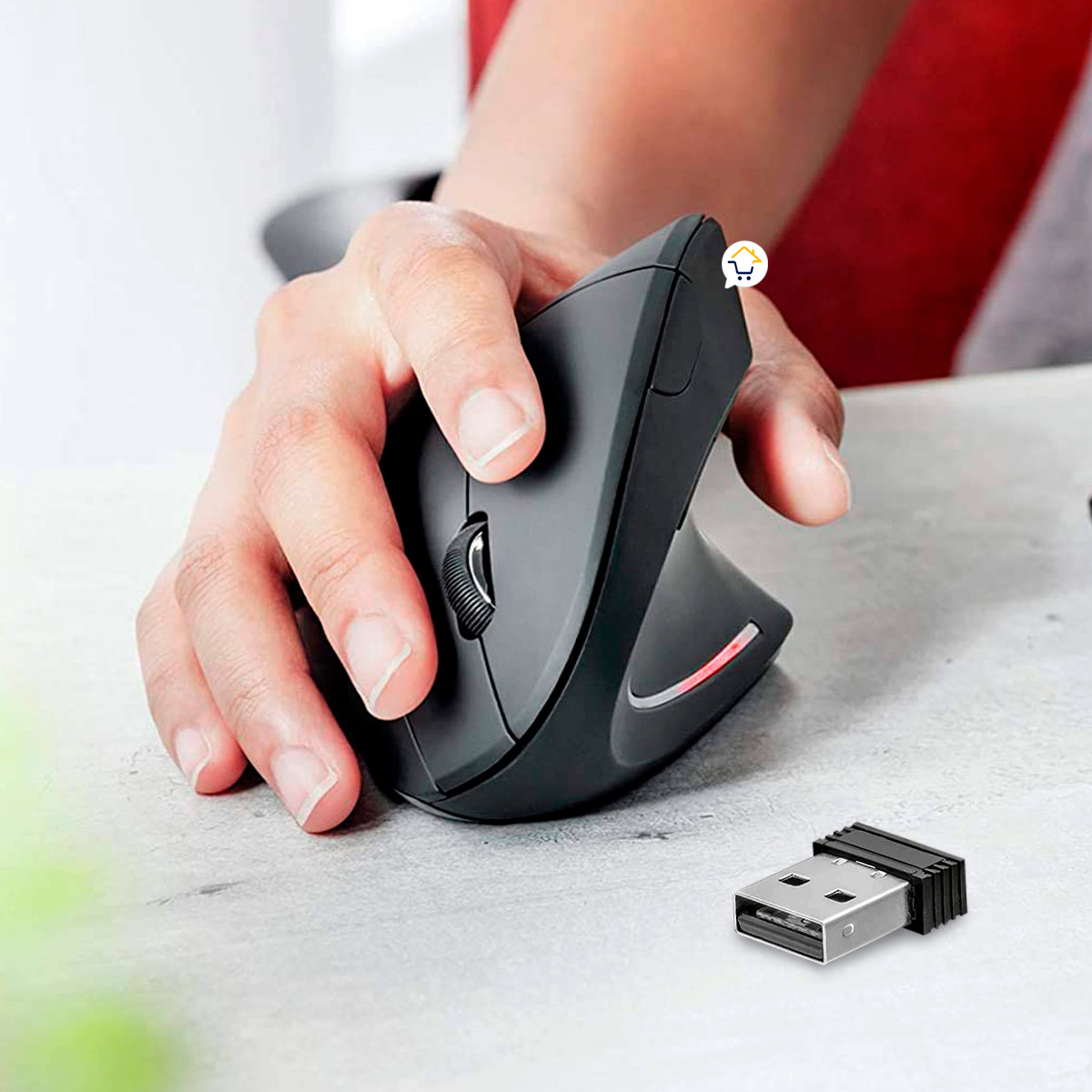 Mouse Vertical Ergonomico D05