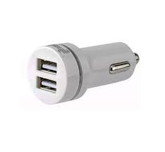 Cargador V8 usb doble para carro