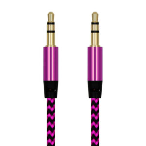 Cable audio estéreo 1x1 auxiliar doble