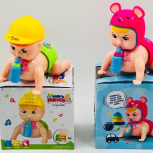 MUÑECO BEBE GATEADOR
