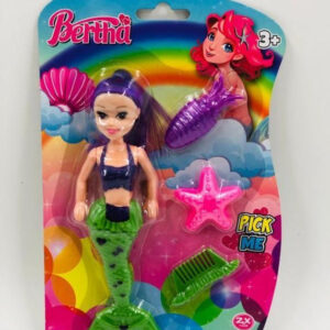 MUÑECA SIRENA CON ACCESORIOS