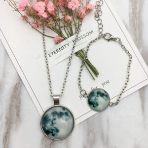 KIT PULSERA + COLLAR DE LUNA