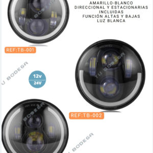 Par de Farolas de Lujo de 5" TB003
