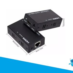 Extender Hdmi 60m Rj45 Extensor CableRed