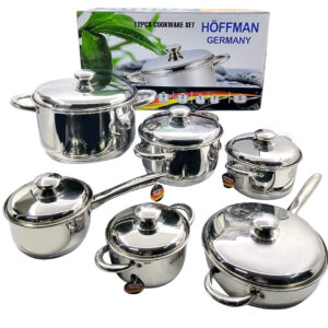 Bateria de ollas hoffman 12 piezas