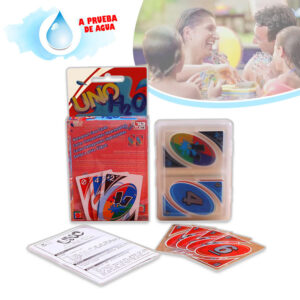 Cartas Uno H2O Sumergibles Agua CU02JJS