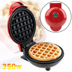 Mini Wafflera Pequeña Electrica Antiadhe