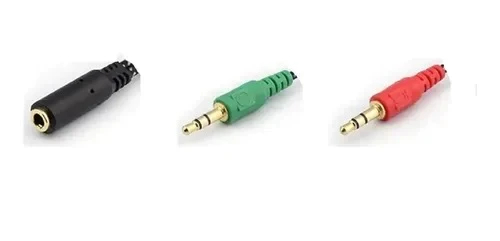 Cable Audio Microfono 1 Hembra X 2 Macho - Imagen 3