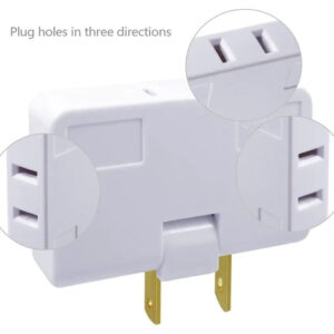 Adaptador Extensor Toma Corriente 3 Puer
