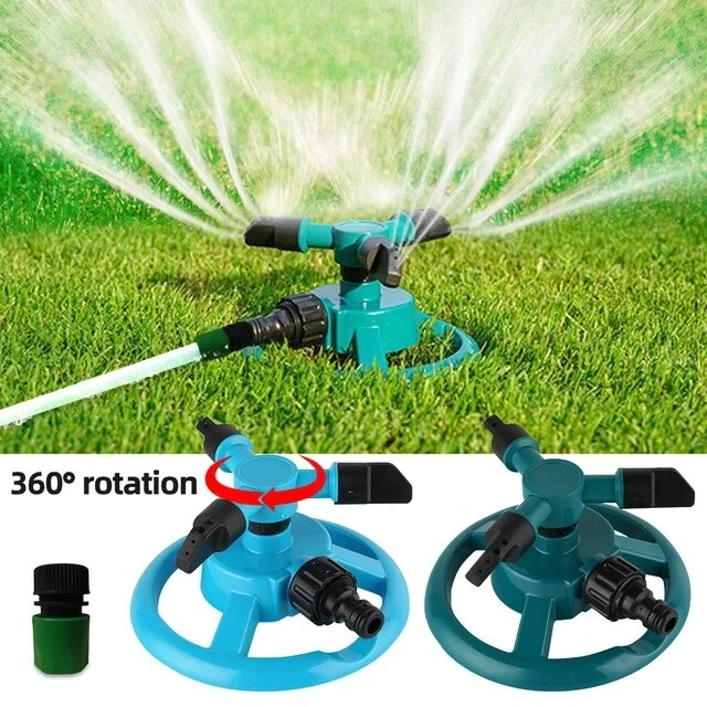 Aspersor De Riego Automático Giratorio - Imagen 3