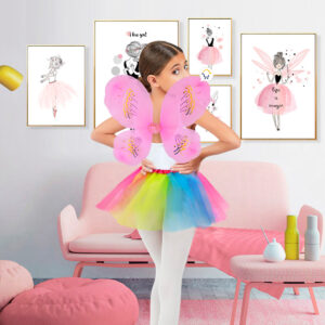 Disfraz Hada Mariposa Tutu Alas OF822