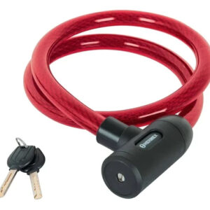 Candado para bicicleta con llaves